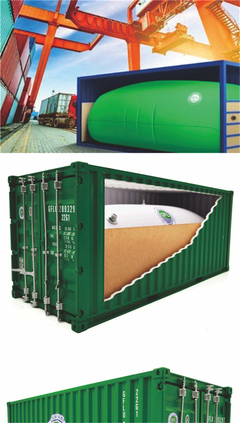 海藝坊液袋模型工廠(chǎng) GFL液袋包裝1:20禮品模型與集裝箱展示